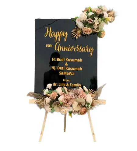 Papan Bunga Akrilik Batuaji